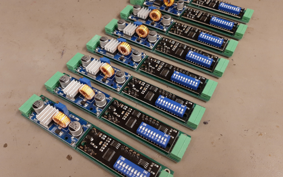 DMX remote lighting string project